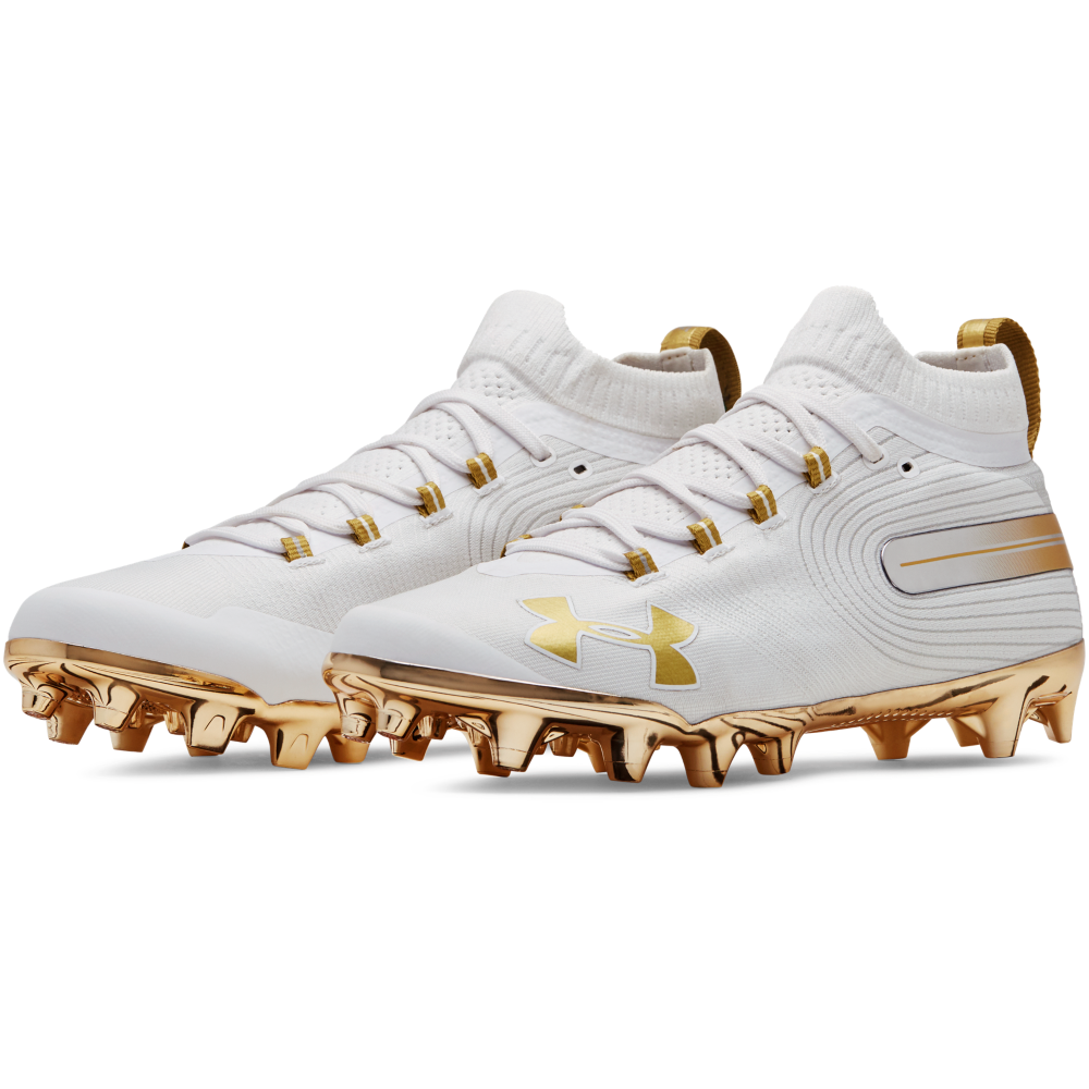 Ua spotlight cleats gold best sale